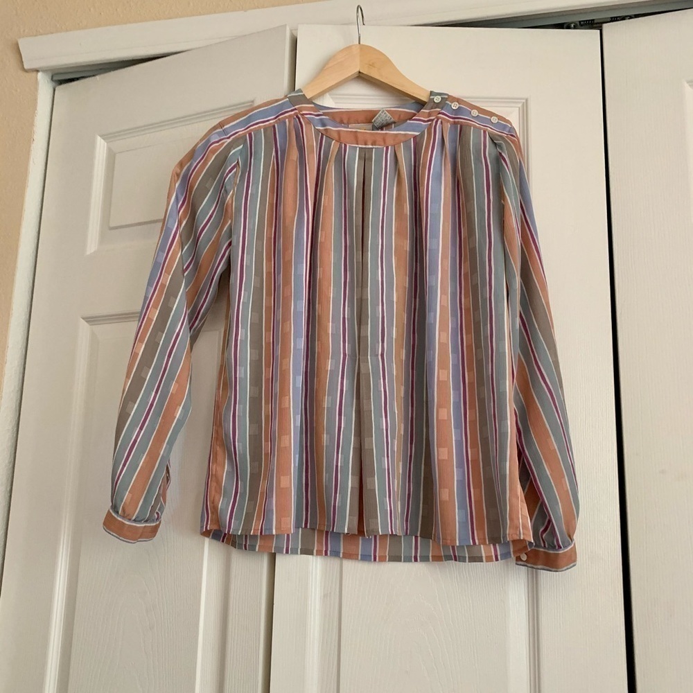 Stranger things vibe Vintage blouse
